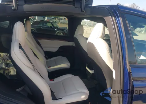 2024 Tesla Model X Long Range from USA, damaged, VIN 7SAXCBE57RF458853